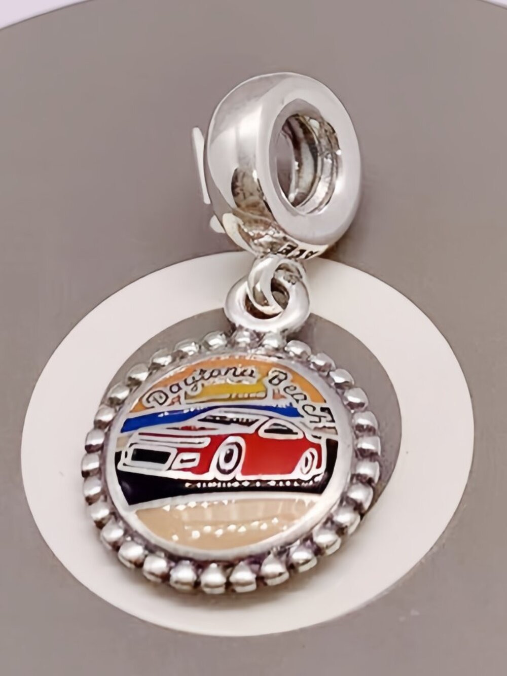 Pandora Daytona Beach Charm Travel Vacation Pendant S925 Sterling silver Jewelry